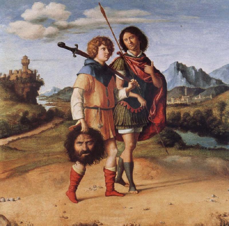 MORONI, Giovanni Battista David and Jonathan Norge oil painting art